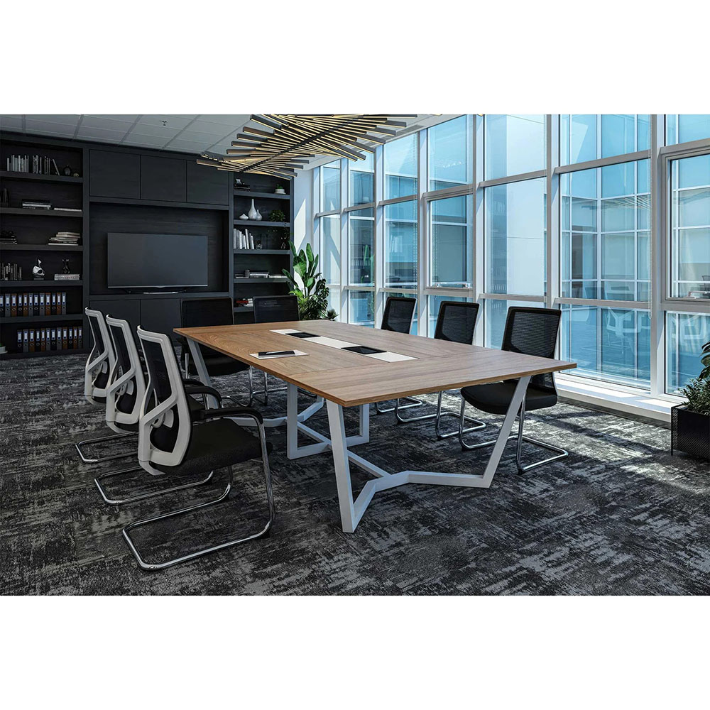 Заседателна маса RFG Roy White 360/140/75h см VL ELM